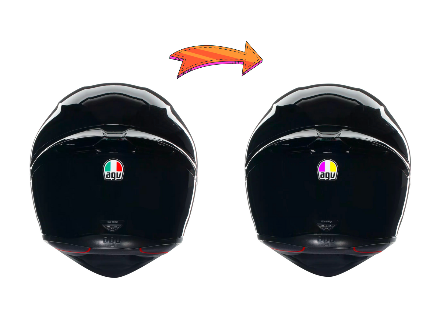 Stickers AGV personnalisé