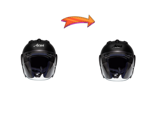 Stickers Arai monochromes