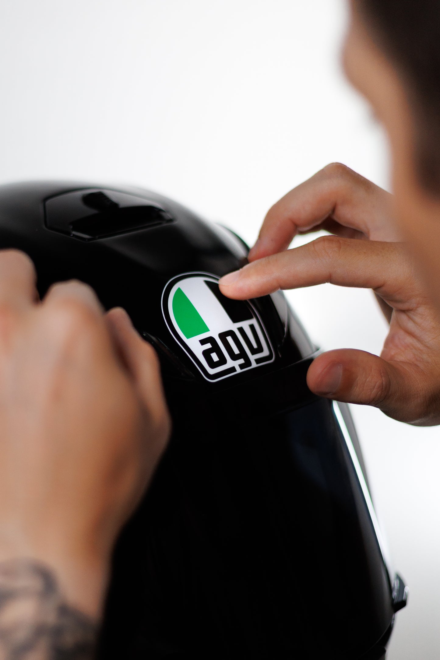 Stickers AGV noir