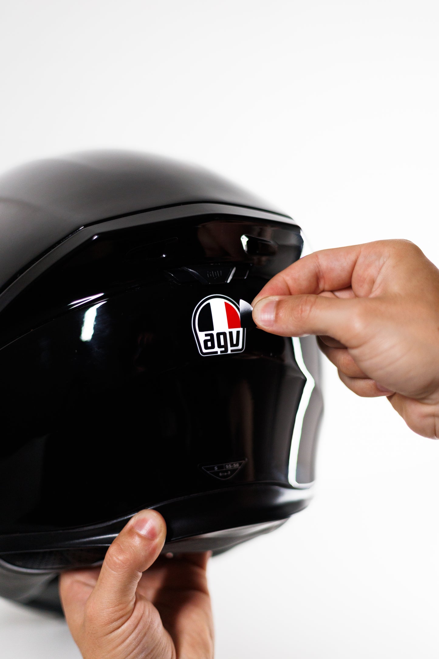 Stickers AGV noir