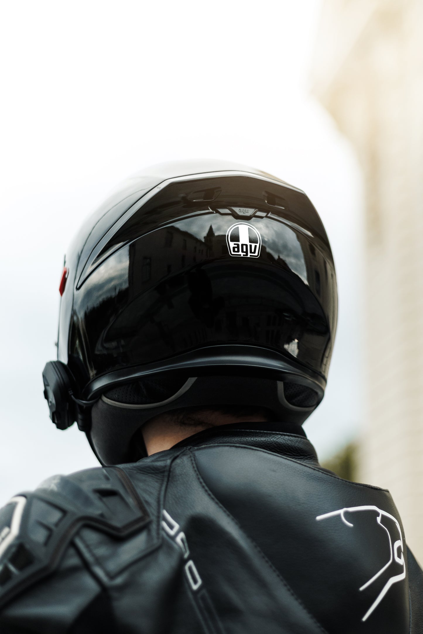 Stickers AGV noir