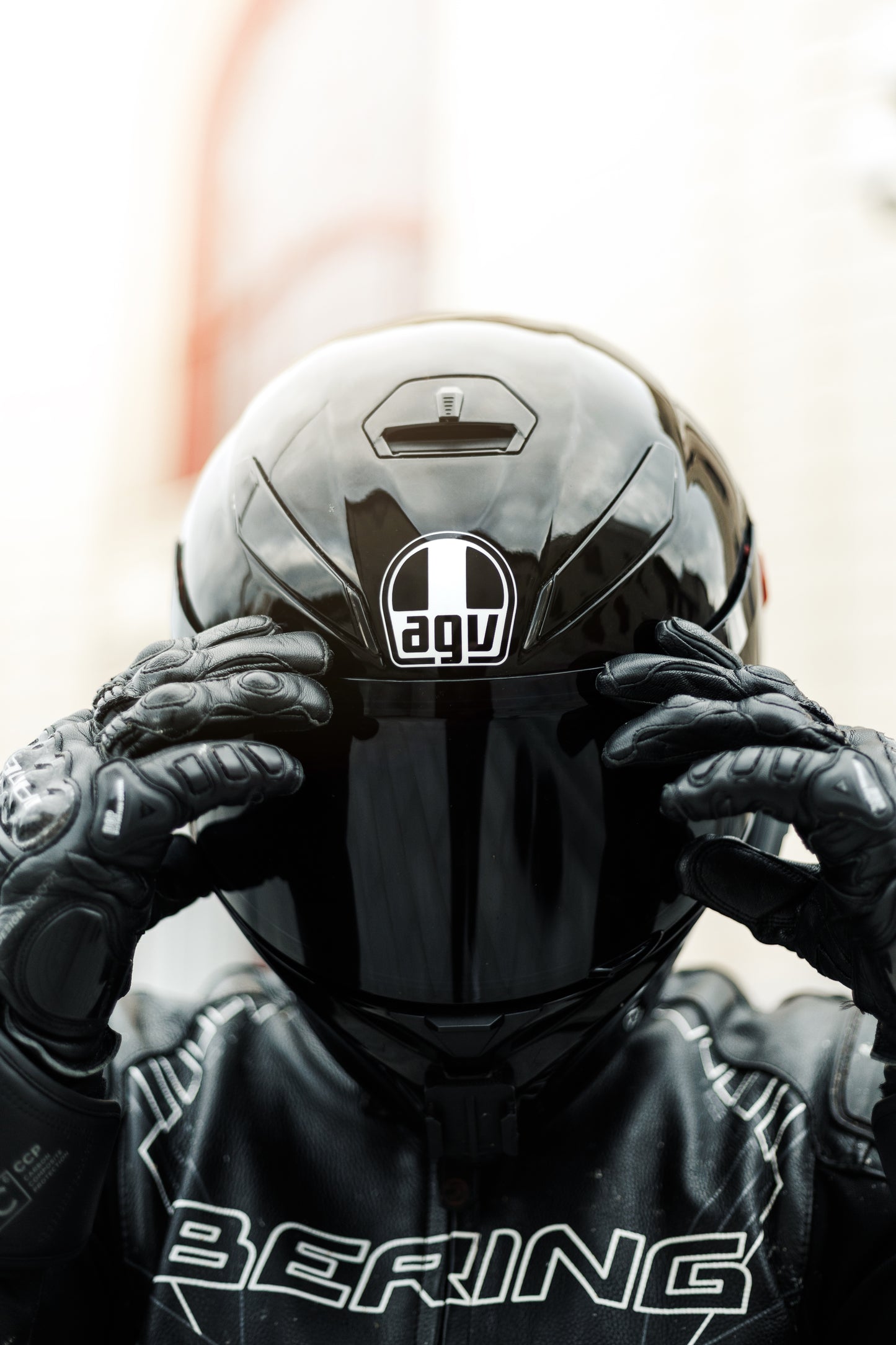 Stickers AGV noir